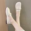 Fashion Flat Sole Single Shoes for Women In Spring and Autumn New Korean Version Versatile Soft Sole Soft Leather Shoes for Women