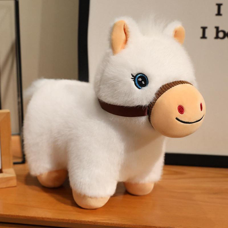 Cute Pony Plush Toy With Soft Short Plush For Kids And Gift Giving