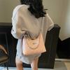 New Fashion Light Luxury Simple Solid Color Embroidery Thread Diamond Hippie Bag Shoulder Crossbody Trendy Women's Bag