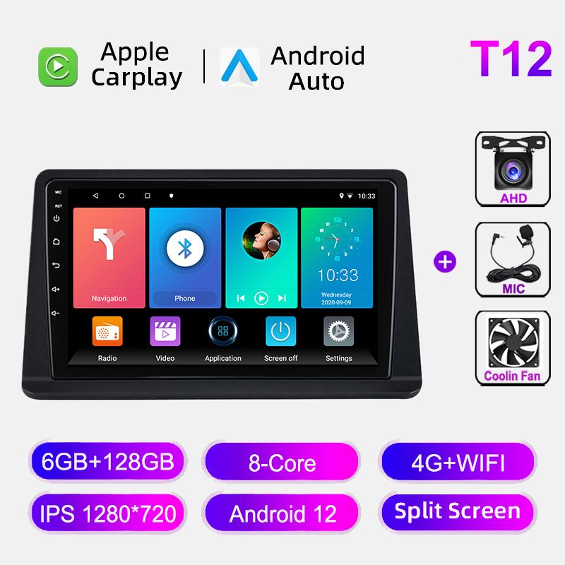 Radio auto pentru Mitsubishi Pajero 2 V30 V40 V20 1991 - 2004 4G WIFI Player Multimedia GPS Wireless CarPlay Android Auto Autoradio