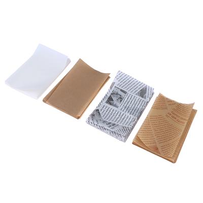 100Pcs Bolo Rolo Separação Papel Mão - Papel Pegado Óleo de Cozimento Papel À Prova de Óleo Bolo Rolos Papel Lateral Papel Decorativo