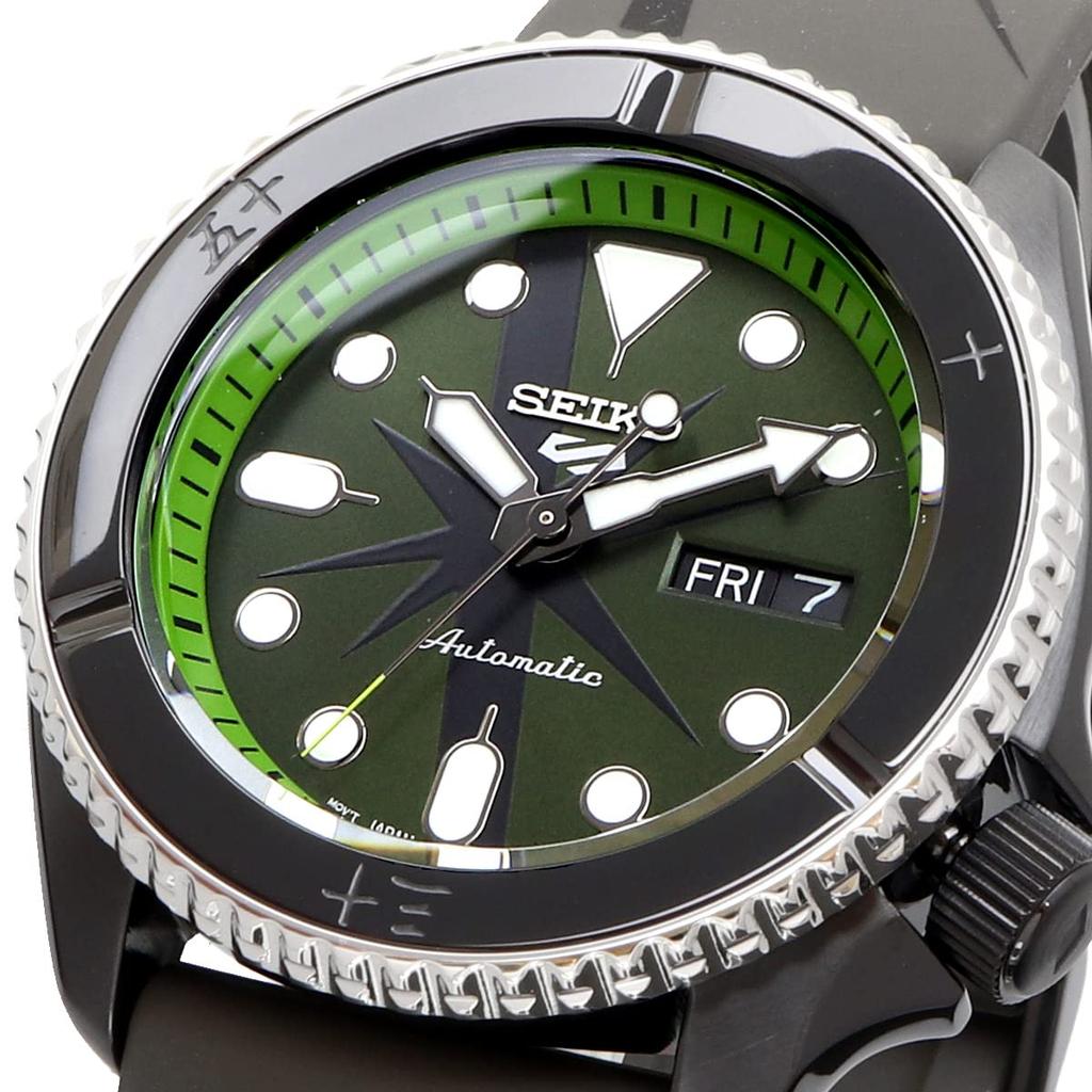 Seiko 5 SPORTS SKX Street Style Automatic Mechanical Limited Edition ONE PIECE Collaboration Model Roronoa Five Sports International Model Watch,