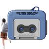 [Ozozuize] Retro Recording Keychain,Mini Tape Voice Recorder Key Chain with Voice Recording,Funny Music Box