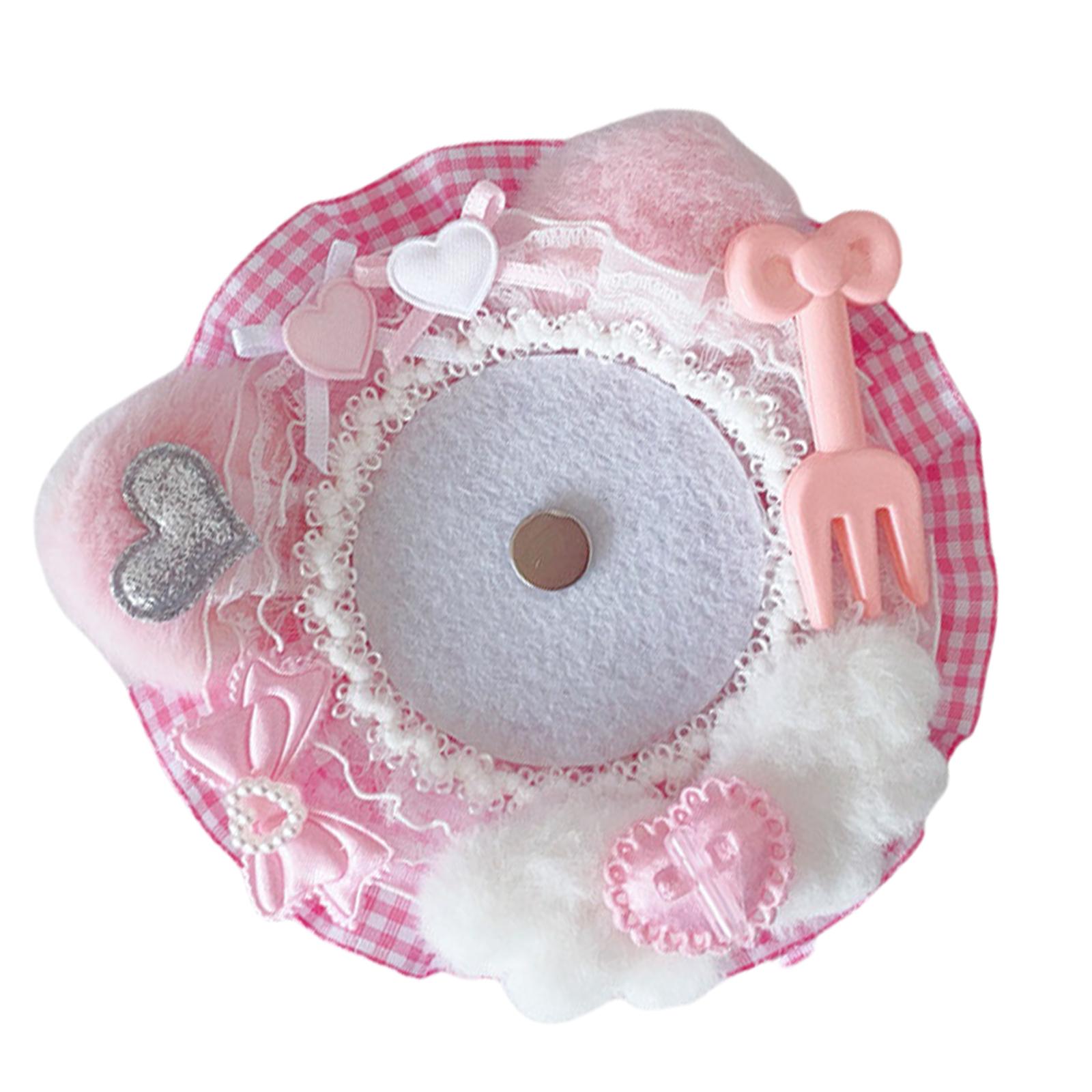 

Кружевная брошь ручной работы, держатель для бейджа, модный значок на лацкан для девочки, органайзер для демонстрации, модная подставка для презентации ювелирных изделий