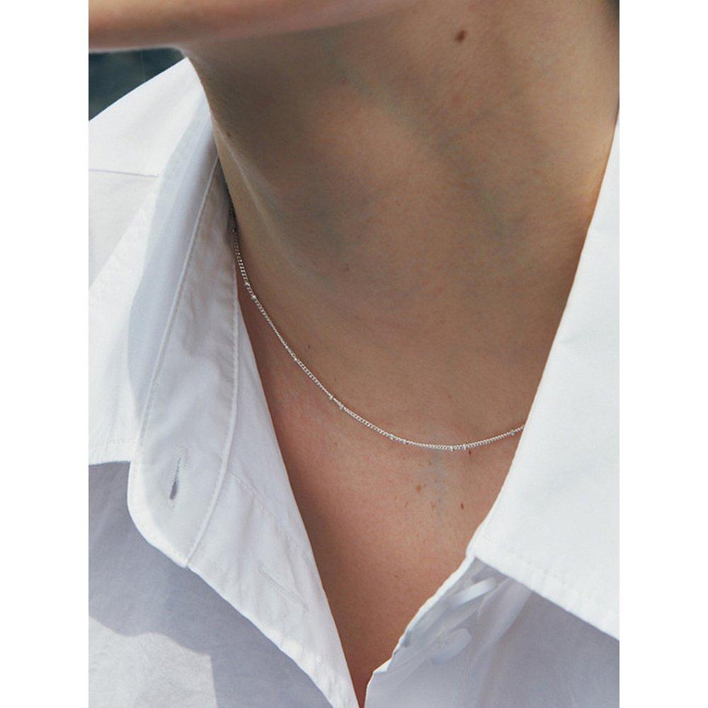 

[925 Silver] Un.Silver.72 / Boule Necklace (2 Colors) gold