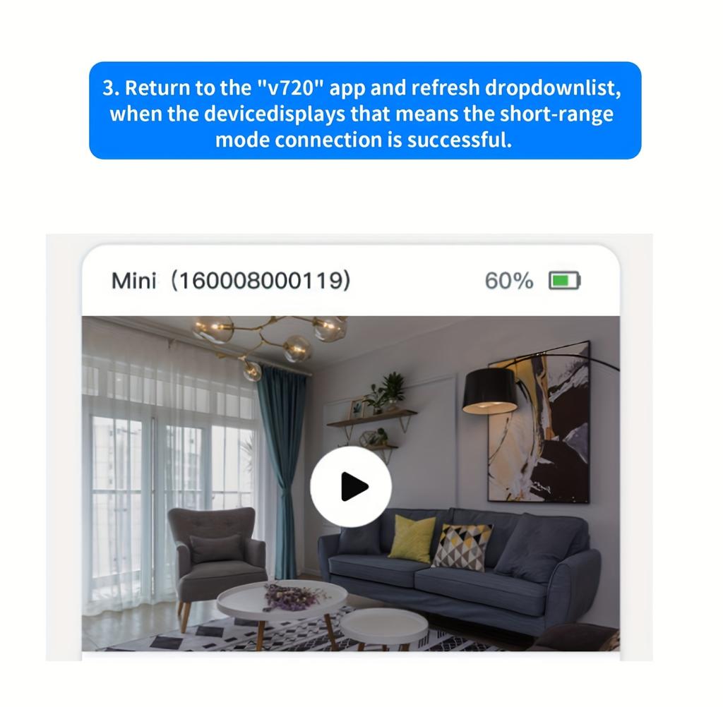 Wireless Mini WiFi Security Camera with Night Vision, Motion Detection, Rechargeable Battery, Easy Installation, 480P Magnetic Mount