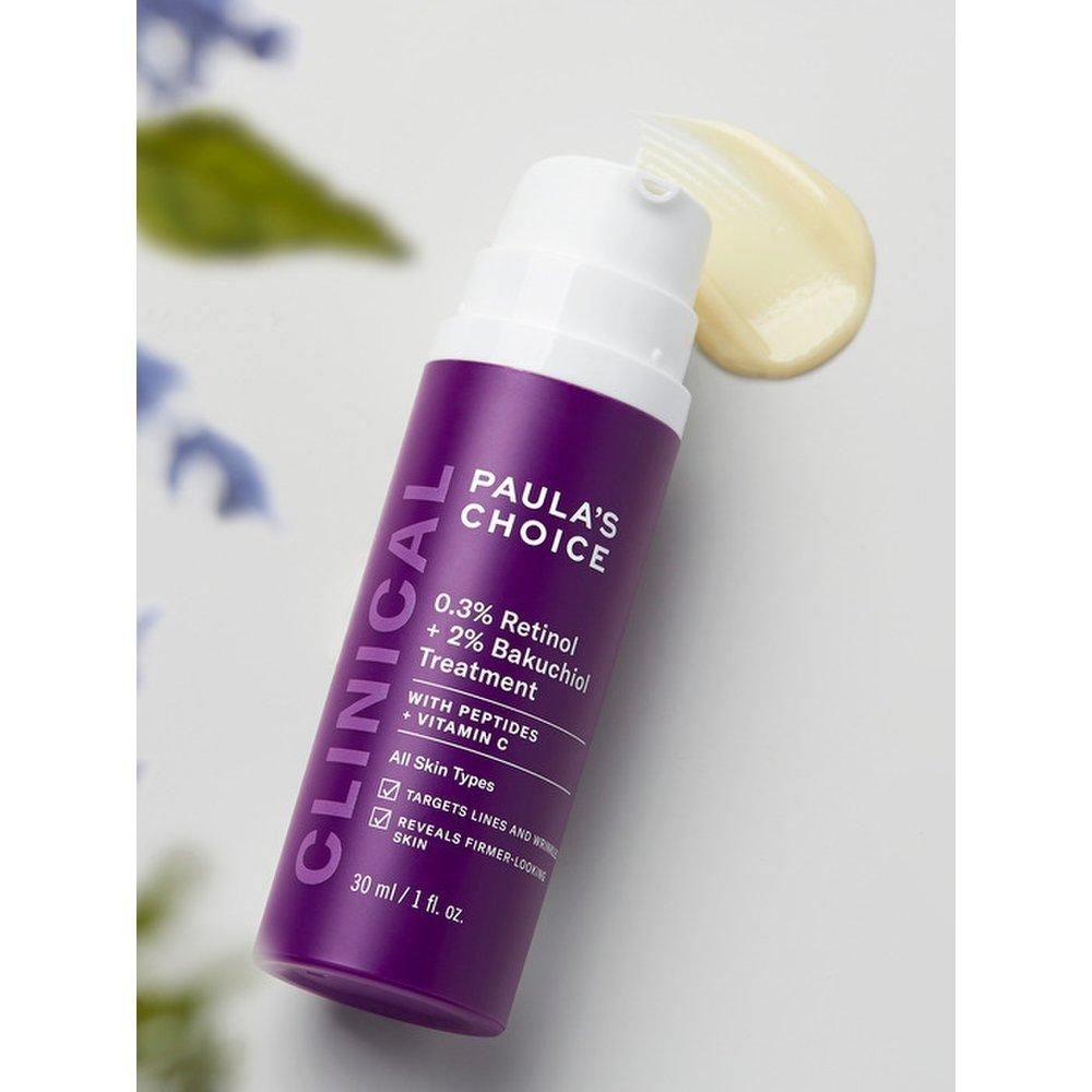 Clinical 0.3% Retinol + 2% Bakuchiol Treatment 30ml