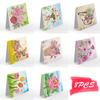 8pcs Diamond Embroidery Greeting Cards 5D DIY Festival Folding Greet Cards Gifts Festive Holiday Party Supplies