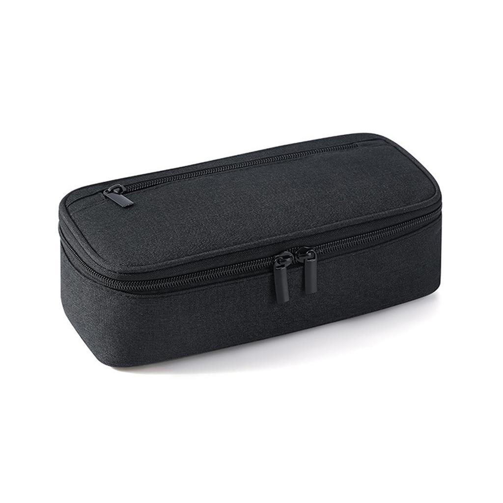 Portable Two-layer Large Capacity Pencil Bag Boy Canvas Pen Case School Office Supplies Storage Bag Office Stationery Bag Gift