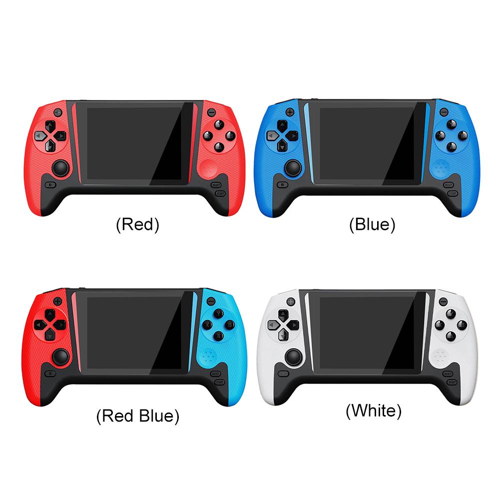 Retro Handheld Game Console 3.5inch LCD Screen Video Game Console Built-in 500 Games TV Connect for Single Player