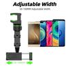 1PC Car Rearview Mirror Phone Holder Black