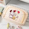 New Snoopys Pencil Case Cartoon Pen Bag Organizer Pouch Student Back To School Supplies Office University Stationery PenBox Gift