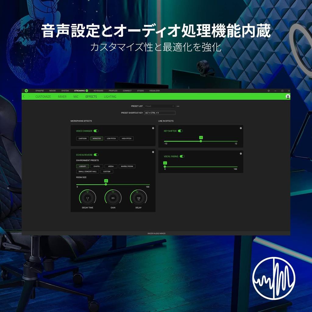 Audio Mixer with Mute Audio XLR USB Plug Includes Two Ground Loop Chroma RGB Button, Streaming, Interface, 4-Channel Preamp, Input, Connection, &
