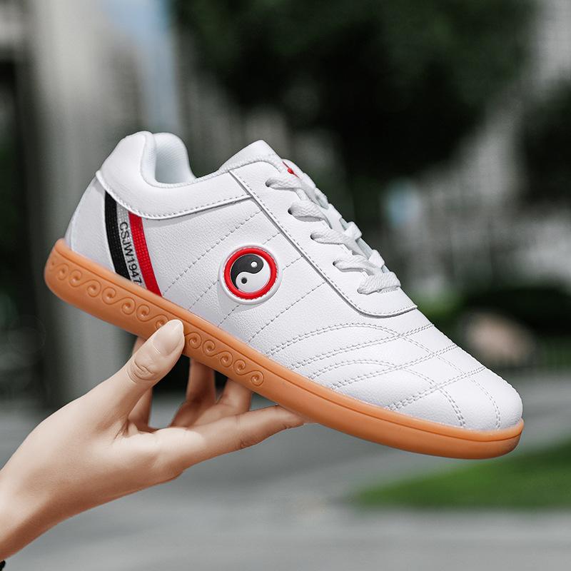 Four Seasons Non-slip Kung Fu Tai Chi Shoes Comfortable Men's and Women's Sports Shoes Couple Casual Shoes Tai Chi Wushu Practice Shoes