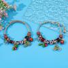 Stranger Things Diy Bead Bracelet With Zinc Alloy Charms For Gift Giving