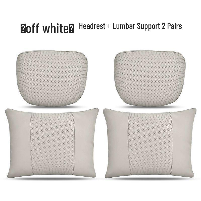 Compatible with Car Headrests, Neck and Lumbar Supports for Maybach, Mercedes-Benz, Tesla, and More.
