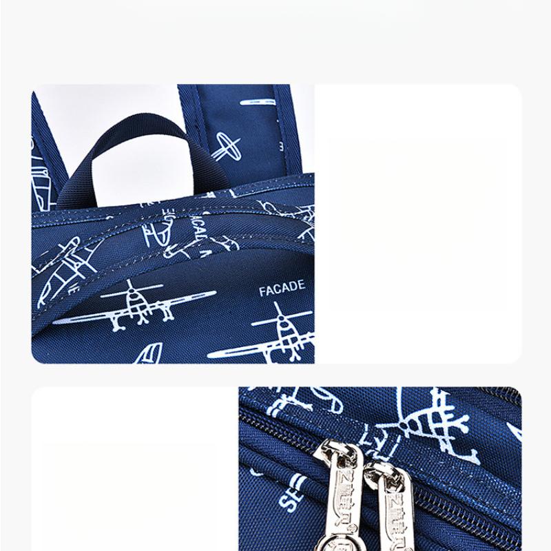 NewCartoon School Bag for Primary School Students, Boys' Integrated Large Capacity Children's Bag