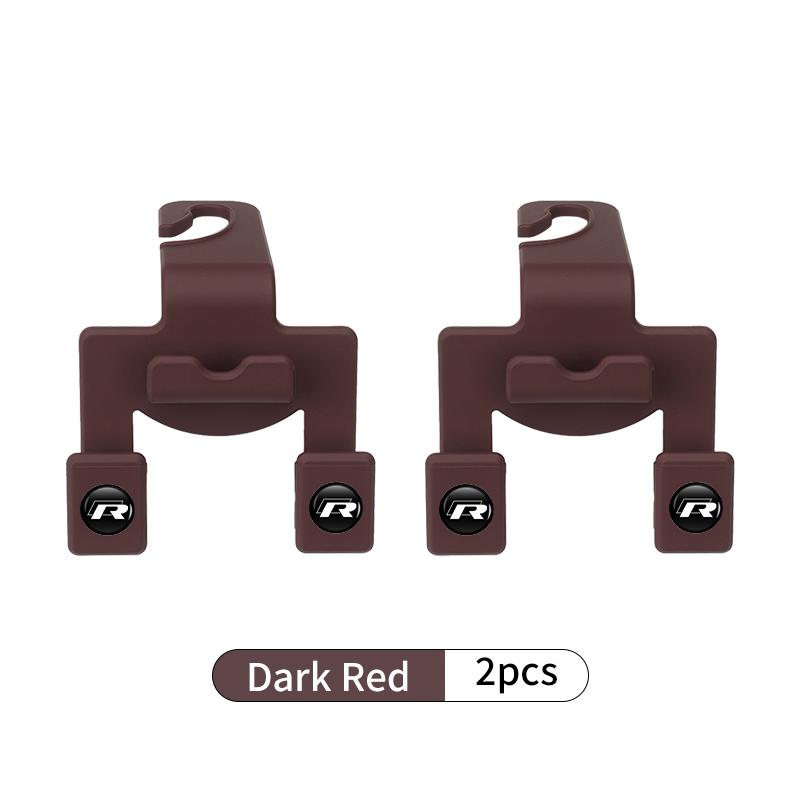 For Volkswagen VW Car Hanging Hook Plastic Handbag Hanger Interior Accessories Golf Polo 4 5 6 Passat B5 B6 B7 CC Jetta Tiguan FVI4