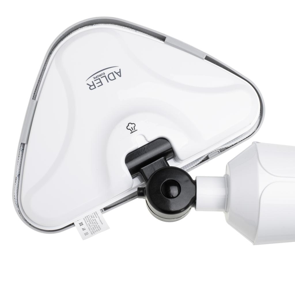 Adler Steam Mop | AD 7068 | Power 1300 W | Water tank capacity 0.35 L | White/Grey