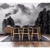 Photo Wallpaper 3d Background Wall Mural Black And White Cloud Mountain Landscape Living Room Bedroom Mural