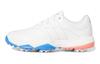 adidas Zapatillas de Entrenamiento Antideslizantes Resistentes a la Abrasión Tour360 22 Golf J para Niños Blancas Azules Adolescentes GV9665