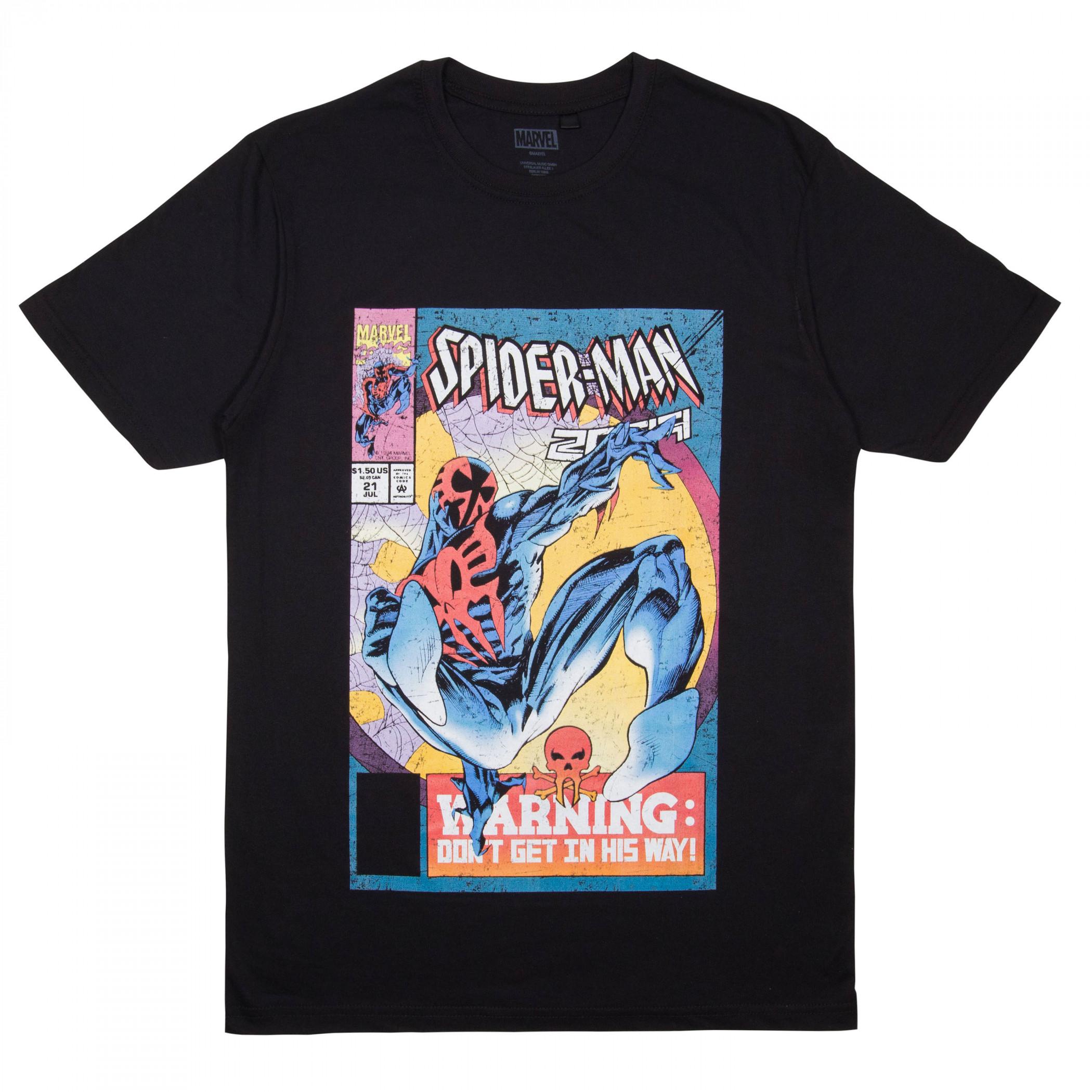 Miniso Spider-Man Short-sleeved T-shirt, Cartoon Superhero Pattern T-shirt, Suitable for men women Casual Summer Wear 2XL