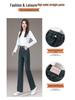 Women's Elastic Straight Leg Jeans - Petite, Plus Size, Loose Fit for Spring & Autumn