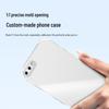 Compatible OPPO A5 Transparent Phone Case (A5-5G/A5 Pro/A5x/Vitality Edition) Airbag Anti-Drop Design