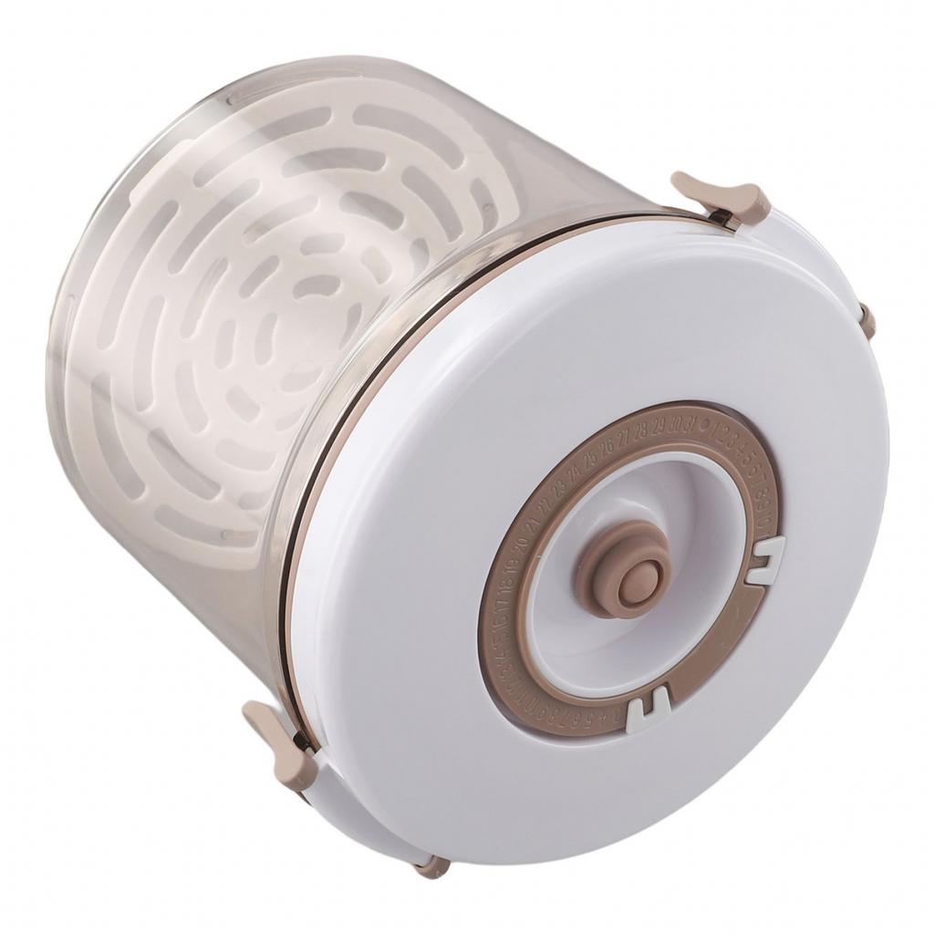 Food Storage Box ABS One-Handed Operation Transparent