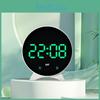Modern Minimalist Digital Alarm Clock With Led Display And Temperature For Home Office