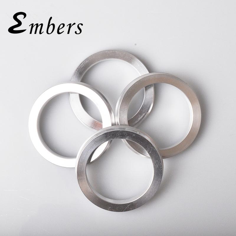 Aluminum Alloy 4PCS Wheel Hub Center Ring Car Wheel Bore 67.1-54.1,67.1-56.1,67.1-57.1,67.1-60.1,67.1-65.1,67.1-66.6