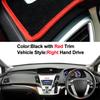 Car Inner Auto Dashboard Cover Dashmat Carpet Dash Mat Cushion Cape 2 Layers For Honda Odyssey 2009 2010 2011 2012 2013 2014