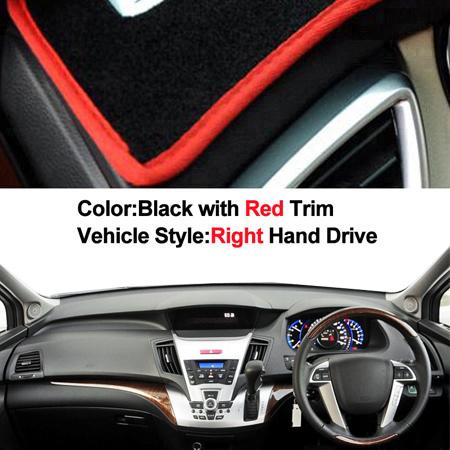 

Car Inner Auto Dashboard Cover Dashmat Carpet Dash Mat Cushion cape 2 Layers For Honda Odyssey 2009 2010 2011 2012 2013 2014