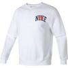 Nike Alphabet Pattern Casual Crew Neck Sweatshirt Men Tops White FV4446-100
