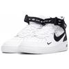 Nike Air Force 1 Mid Top Skateboard Shoes Black White Unisex AV3803-100