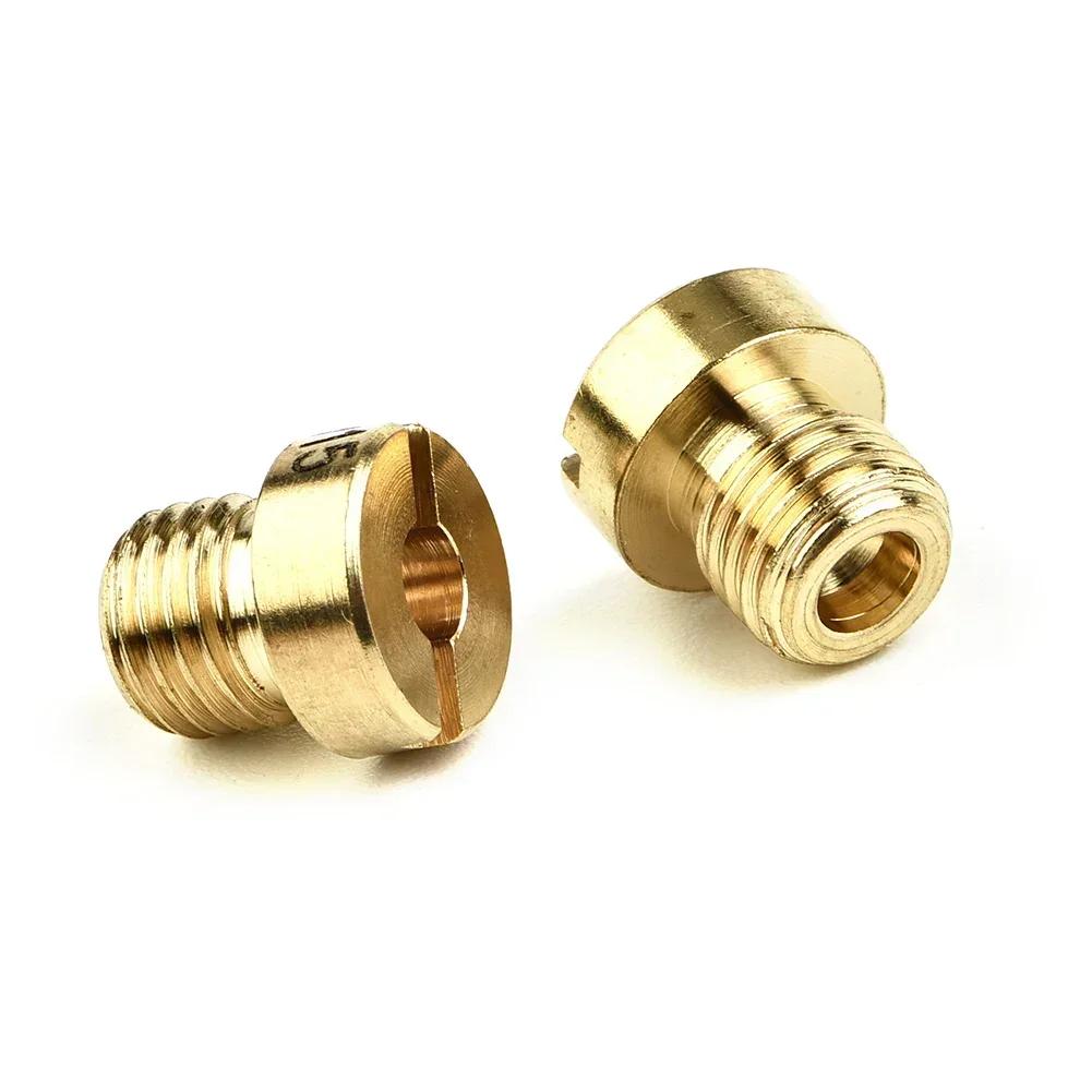 Set di 15 Gettoni Principali per Carburatore 60-130 M6 Per Dellorto da 12mm-17.5mm Per Carburatori Dellorto PHNL PHVA PHBH Getto Principale