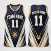 Trendy Basketbalshirt Zomer Gratis Custom Naam Teamnaam Nummer 3D Geprint Sportvest Los Ademend Teamuniformen