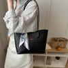 Borsa a Spalla alla Moda, Individuale e Testurizzata per Donna, Borsa Tote