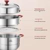 ASD 304 Stainless Steel Steamer Pot