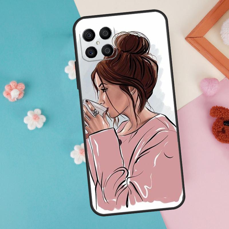 OK But First Coffee Case For Honor 200 Pro 50 70 90 X9a X8a X8 X9 X8b X9c X9b Honor Magic 7 Pro 5 6 Lite Cover