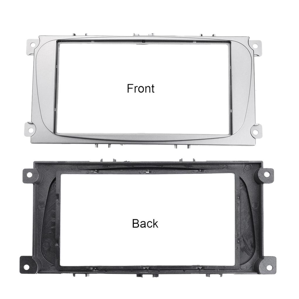 2Din Car Stereo Radio DVD Panel Audio Mount Fascia Kit for Ford Focus II Mondeo S-Max C-Max Galaxy II Kuga