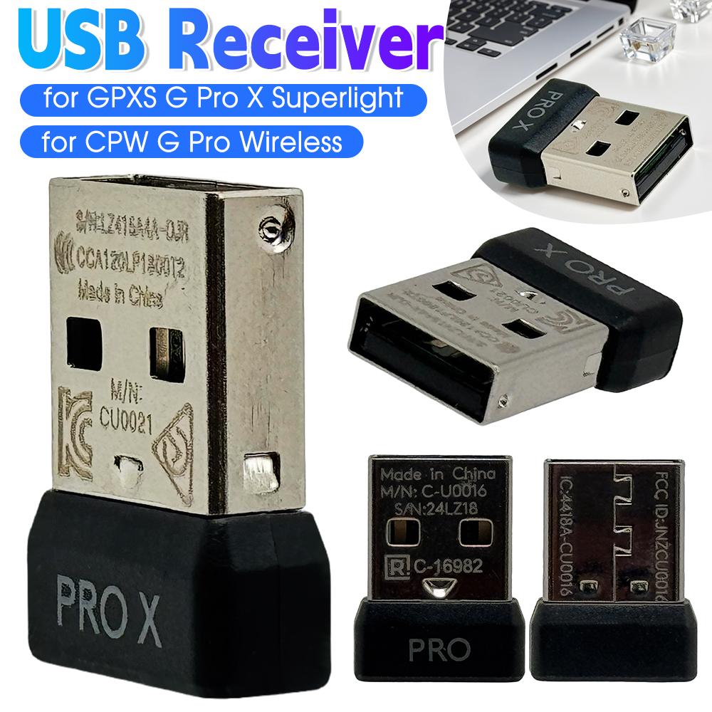 2.4G Wireless Portable USB Dongle Adapter For Log G Pro Wireless/Gpro X Superlight Mouse Receiver Gaming Mouse Accessories