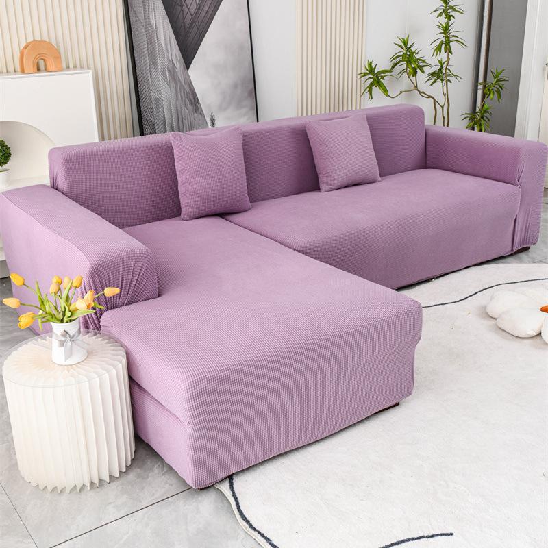 

All inclusive Universal Sofa Cover Elastic Thickened Universal Anti Slip Leather Sofa Cover Fabric for Empress Anti Cat Scratch 90-140cm