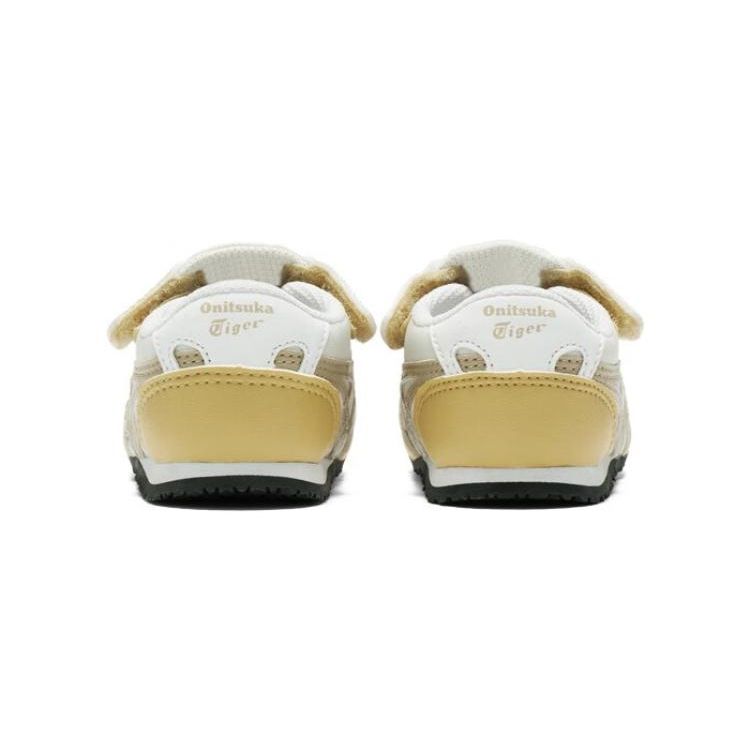 Onitsuka Tiger Comfortable Versatile Shock Absorbing Low Top Walking Shoes Baby Shoes Yellow 1184A083-750