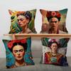F-Frida K-Kahloes Art Pillow Cushion Cover Pillowcase Living Room Sofa Home Decor Customized