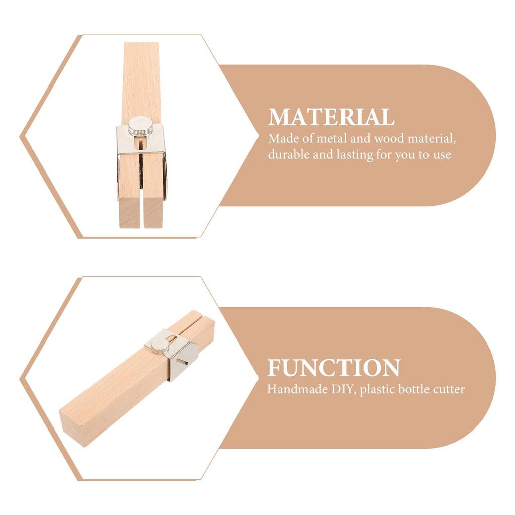 Oatipho Plastic Bottle a Convenient Handy Tool for Easily Cutting Plastic Bottles and Making Recycled DIY Tool for the Cutter, Rope. Eco-friendly