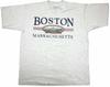 BOSTON MASSACHUSETTS Vintage T Shirt QUINCY MARKET 100% Cotton Large MA Unisex T-Shirt