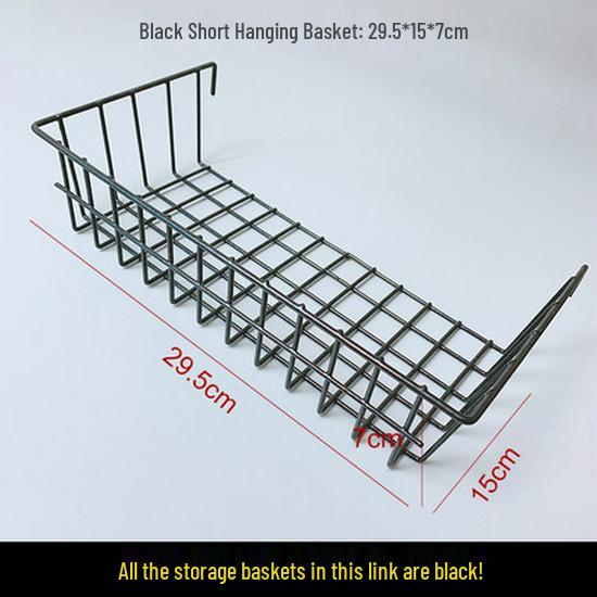 Bold Black Wire Mesh Wall Grid for Photo Display, Shelving, and Storage