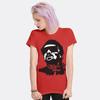 Ein Kampf nach dem anderen Bedrucktes T-Shirt Unisex Damen Film Muster Oberteil Frühling Sommer Reine Baumwolle Kurzarm Unisex T-Shirt