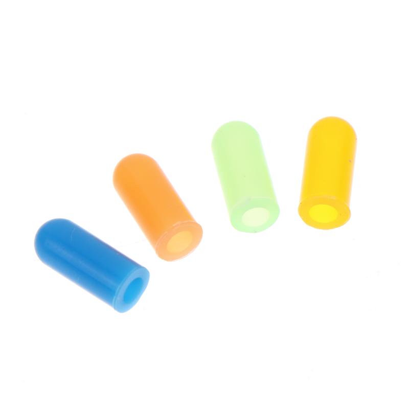 20Pcs Food Grade Silicone Rubber Needle Cover Syringe Sealing Test Tube End Cap Syringe Needle Seal Caps